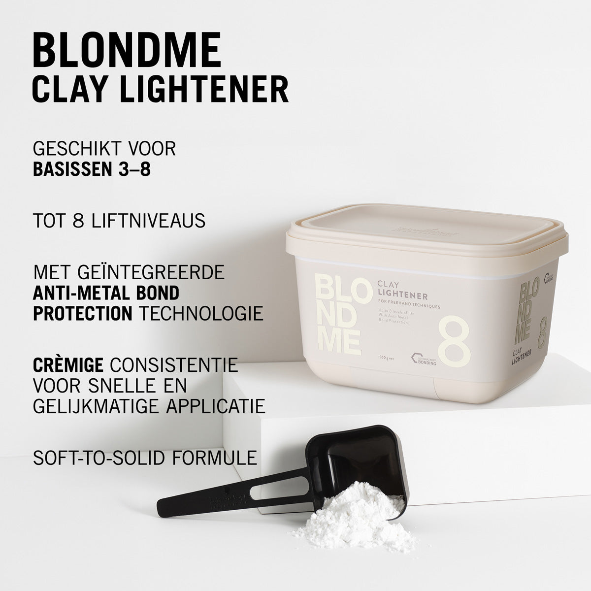 Schwarzkopf BlondMe Clay Aufheller 7+ 350g