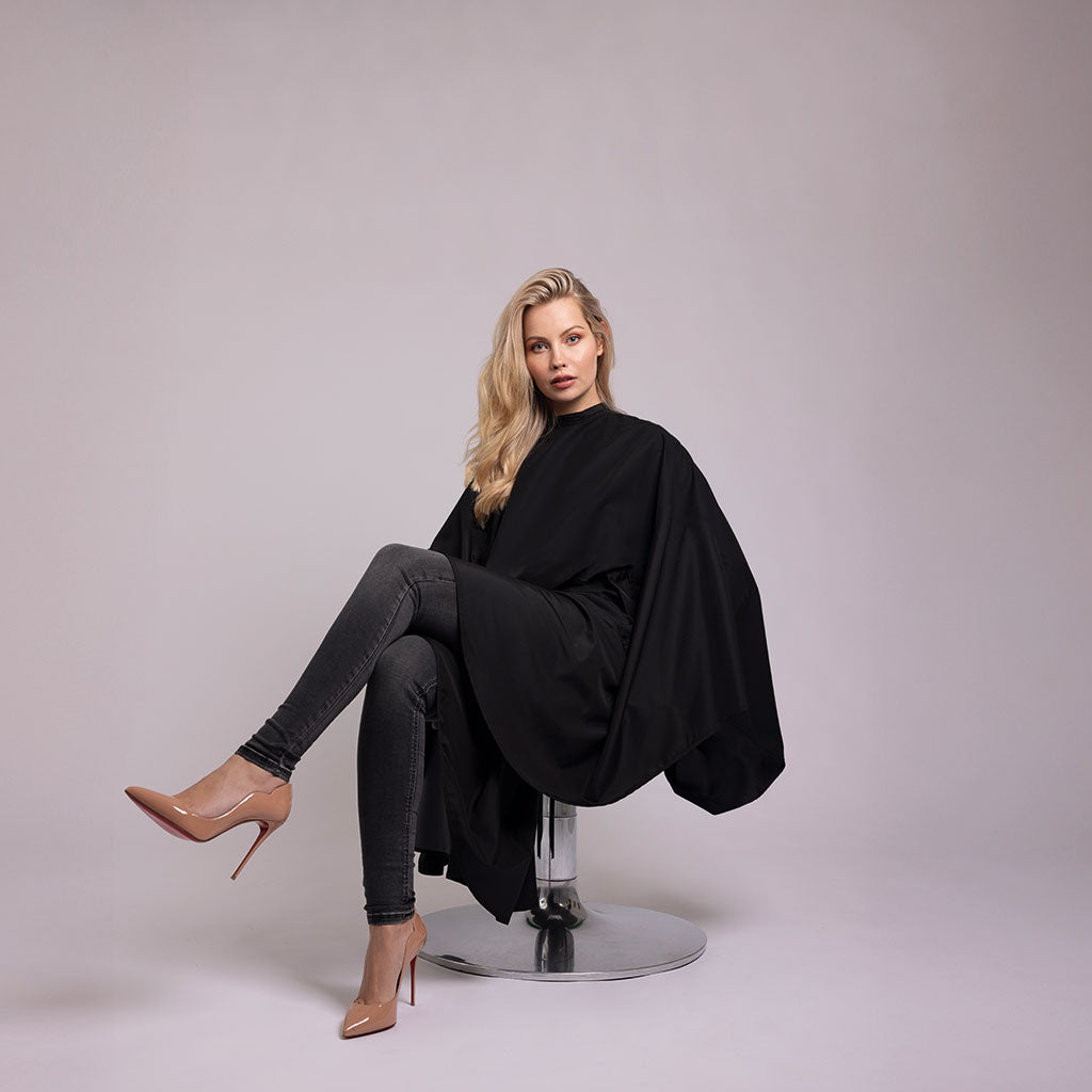 Drap-housse à capuche Trend Design coupe française noir
