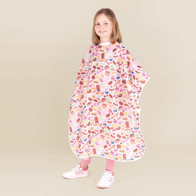 Cape en tissu bonbon pour enfants, design tendance