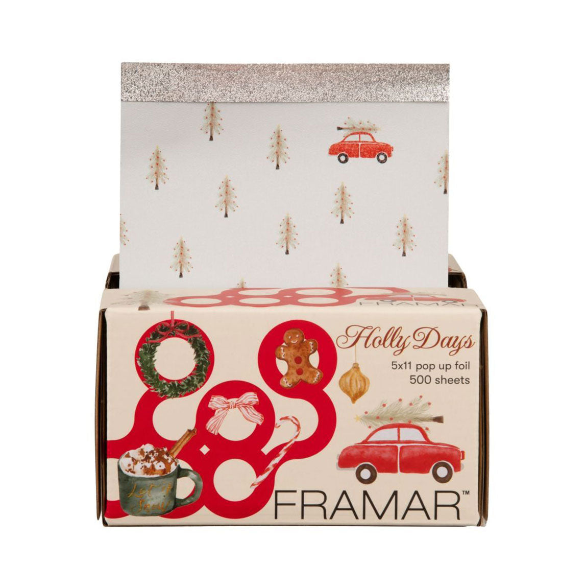 Framar Alufolie Holly Days Pop-Up 500st