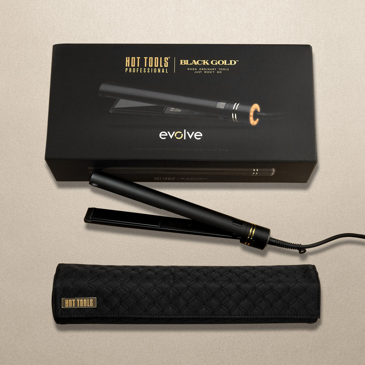 Hot Tools Evolve Black Gold