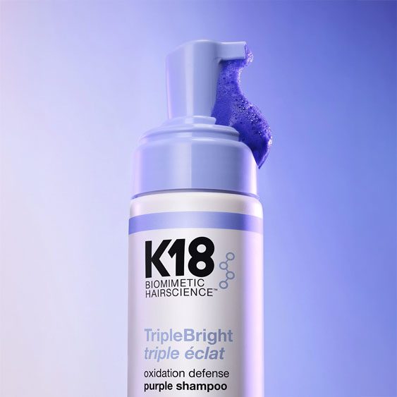 K18 TripleBright Purple Shampoo 125ml
