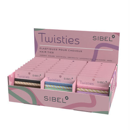 Sibel Twisties Haarelastiekjes 4st