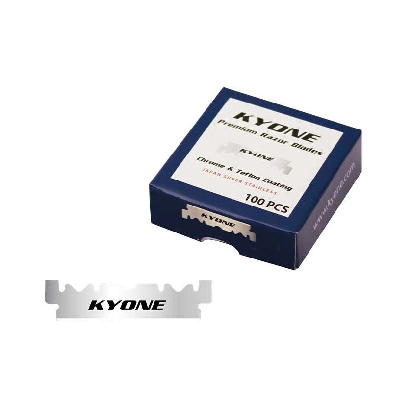 Lames Kyone SE-100 à tranchant simple, lot de 100