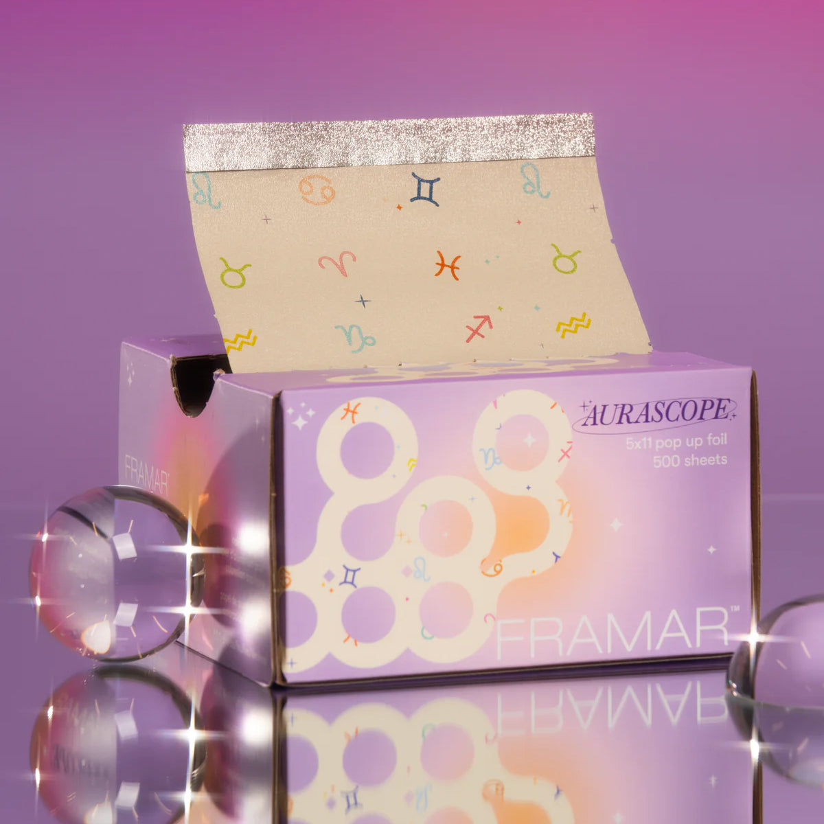 Framar Alufoil Aurascope Pop-Up 500 Stück