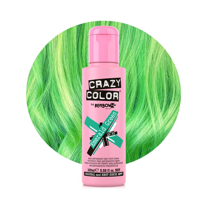 Crazy Color Semi-Permanent Hair Color Cream 100ml - KOOS • alles voor de kapper - Crazy Color - Semi-permanente kleuring