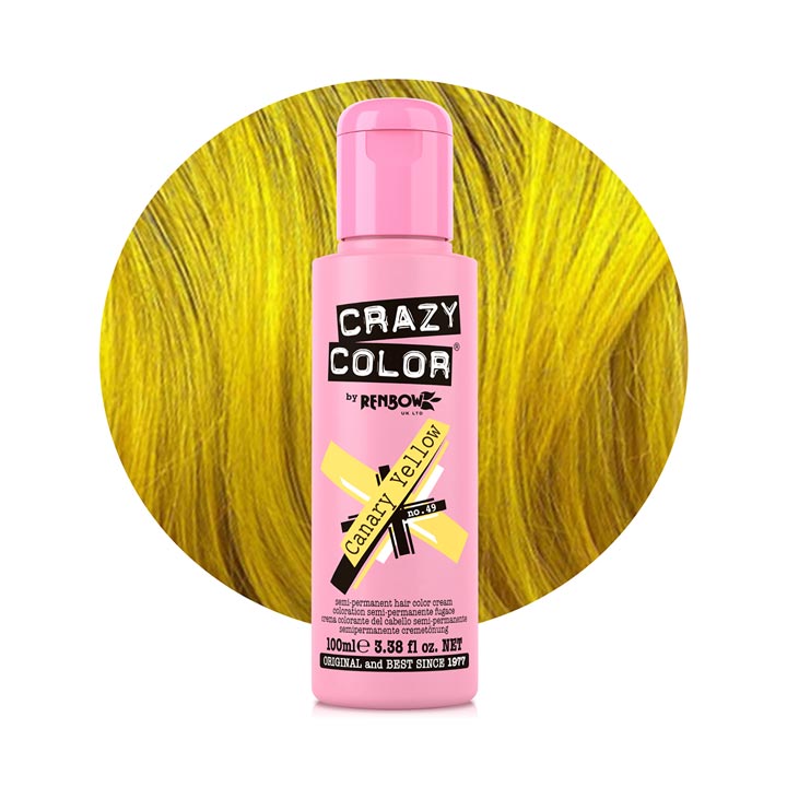 Crazy Color Semi-Permanent Hair Color Cream 100ml - KOOS • alles voor de kapper - Crazy Color - Semi-permanente kleuring