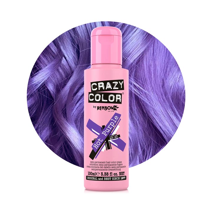 Crazy Color Semi-Permanent Hair Color Cream 100ml - KOOS • alles voor de kapper - Crazy Color - Semi-permanente kleuring