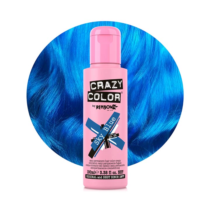 Crazy Color Semi-Permanent Hair Color Cream 100ml - KOOS • alles voor de kapper - Crazy Color - Semi-permanente kleuring