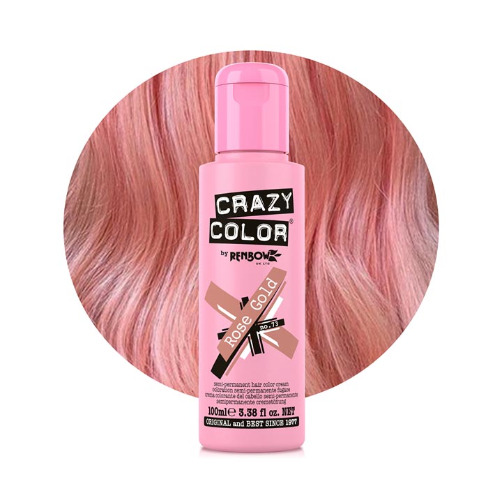 Crazy Color Semi-Permanent Hair Color Cream 100ml - KOOS • alles voor de kapper - Crazy Color - Semi-permanente kleuring