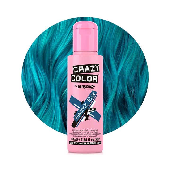 Crazy Color Semi-Permanent Hair Color Cream 100ml - KOOS • alles voor de kapper - Crazy Color - Semi-permanente kleuring