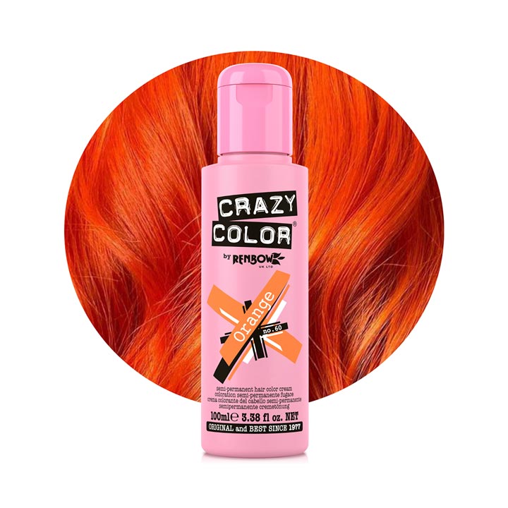 Crazy Color Semi-Permanent Hair Color Cream 100ml - KOOS • alles voor de kapper - Crazy Color - Semi-permanente kleuring