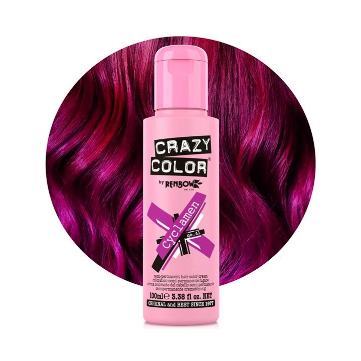 Crazy Color Semi-Permanent Hair Color Cream 100ml - KOOS • alles voor de kapper - Crazy Color - Semi-permanente kleuring