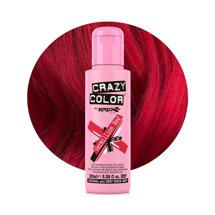 Crazy Color Semi-Permanent Hair Color Cream 100ml - KOOS • alles voor de kapper - Crazy Color - Semi-permanente kleuring