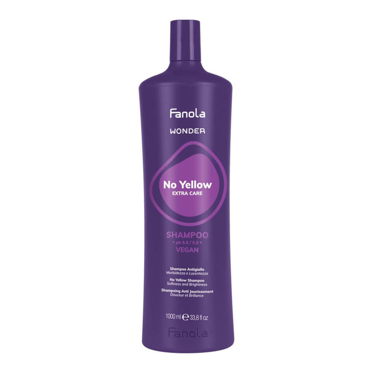 Fanola Wonder No Yellow Shampoo - Koosvanderbeek.nl - Fanola - Shampoo