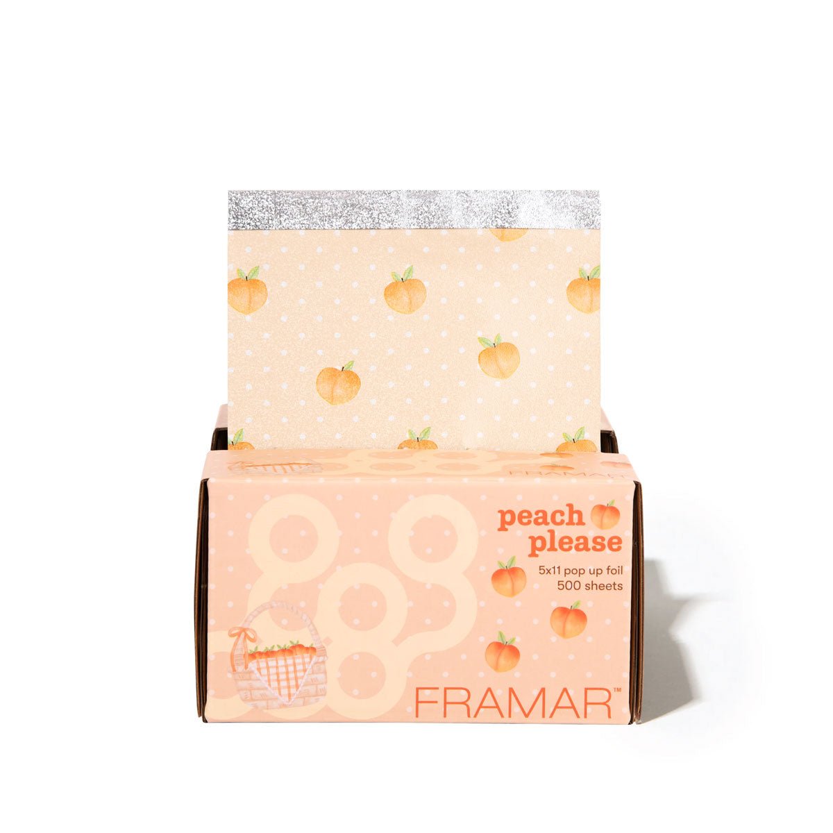 Framar Alufolie Peach Please Pop-Up 500st - KOOS • alles voor de kapper - Framar - Folies