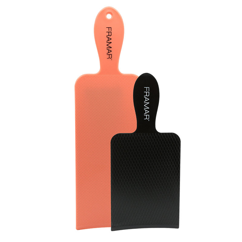 Framar Bleaching Board Paddle Pack Schwarz & Pink