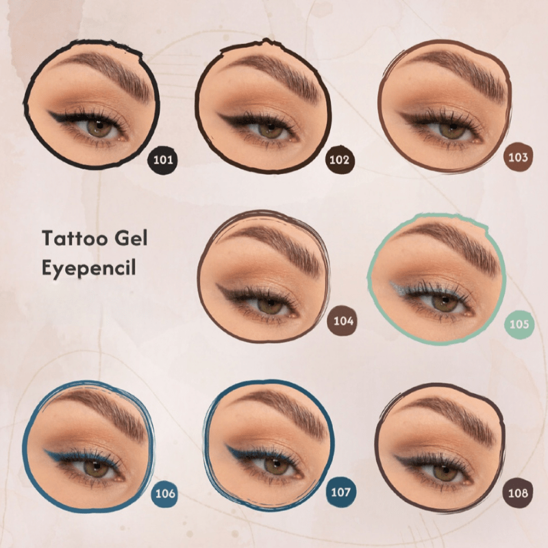 GR Tattoo Gel Eyepencil - Koosvanderbeek.nl - Golden Rose - Eyeliner