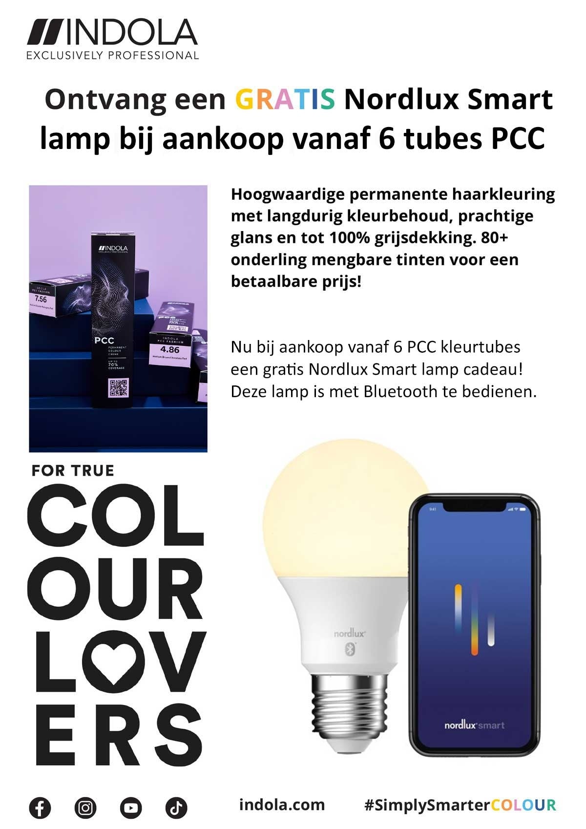 Indola PCC Color Cool & Neutral Haarverf 60ml - Koosvanderbeek.nl - Indola - Haarverf
