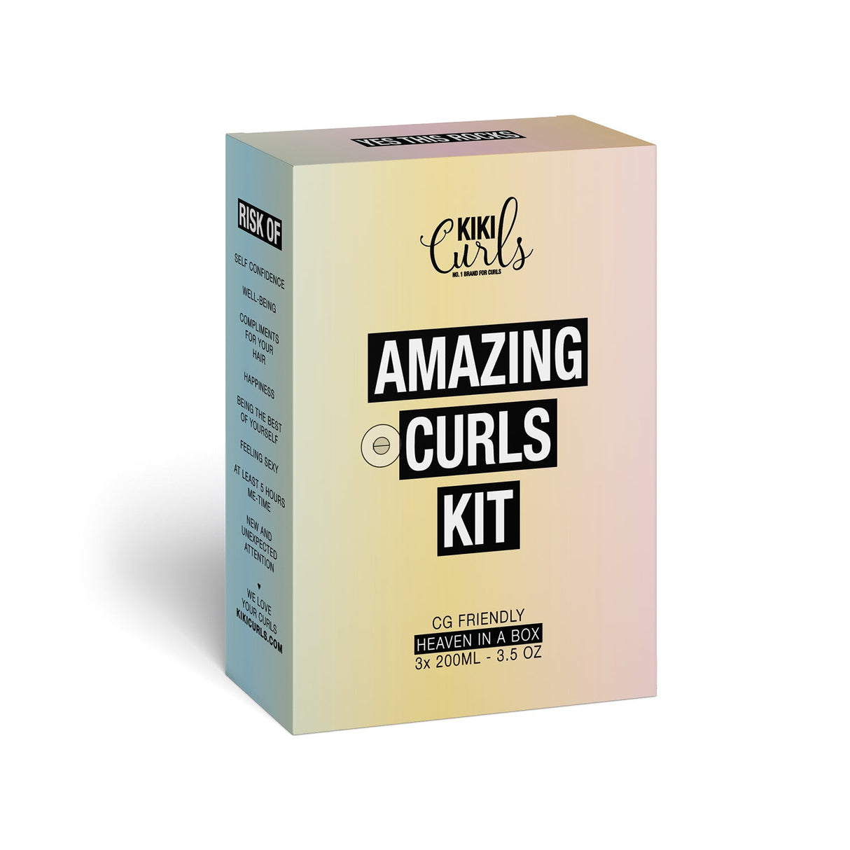 Kiki Curls Heaven in a Box 3x200ml - KOOS • alles voor de kapper - Kiki Curls - Krullen