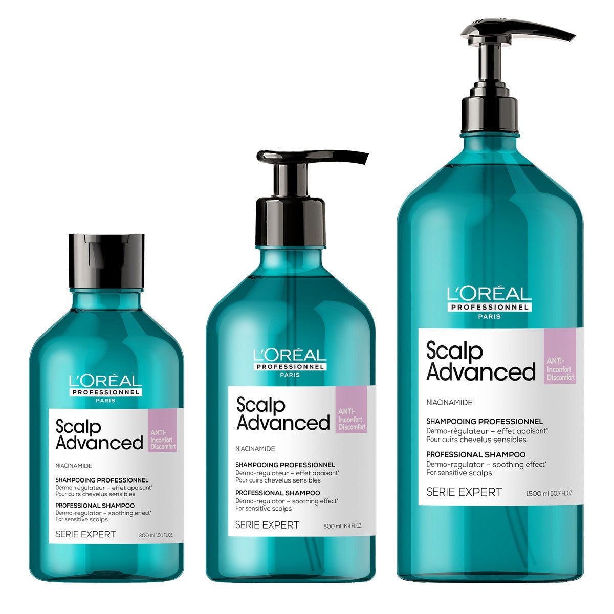 Loreal SE Scalp Advanced Anti - Discomfort Shampoo - Koosvanderbeek.nl - Loreal - Hoofdhuidproblemen