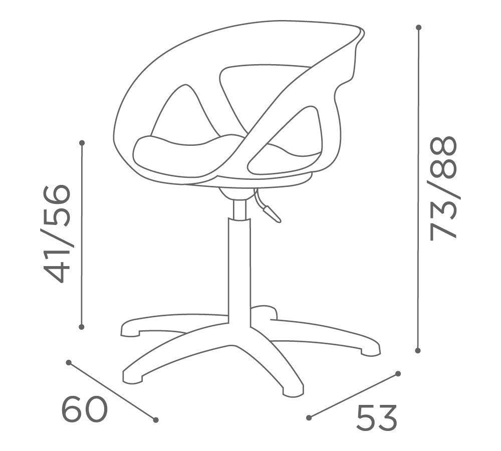 MB Audrey Make-up Chair - KOOS • alles voor de kapper - Medical & Beauty - Beautysalon