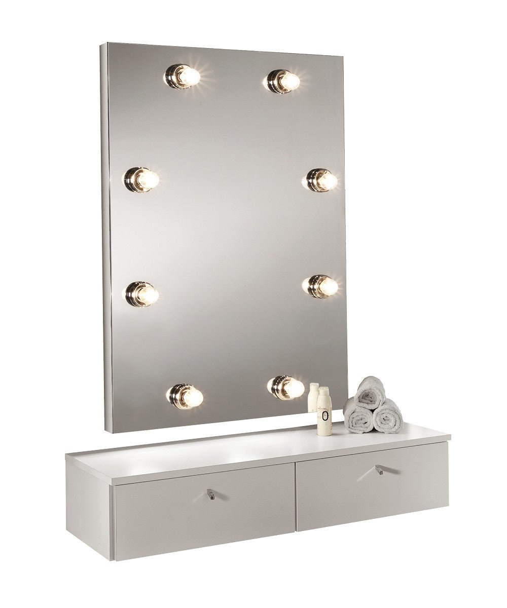 MB Las Vegas White Ash Make - up Work Unit - Koosvanderbeek.nl - Medical & Beauty - Beautysalon