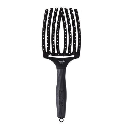 Olivia Garden Fingerbrush Combo Zwart - Koosvanderbeek.nl - Olivia Garden - Ontwarborstels