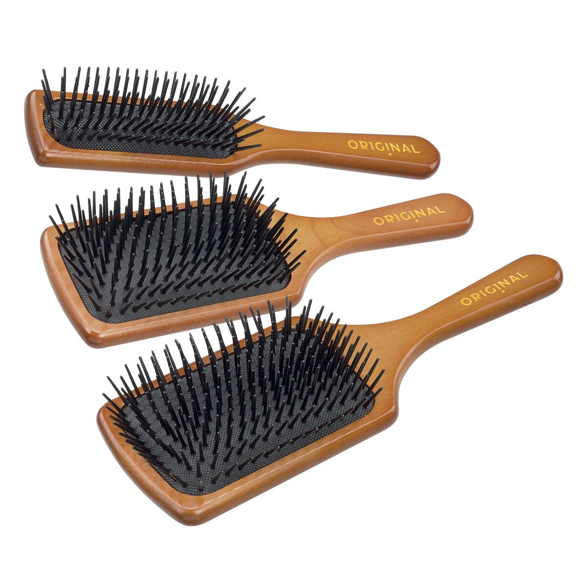 Original Best Buy Wooden Paddle Brush - Koosvanderbeek.nl - Sibel - Paddle borstels
