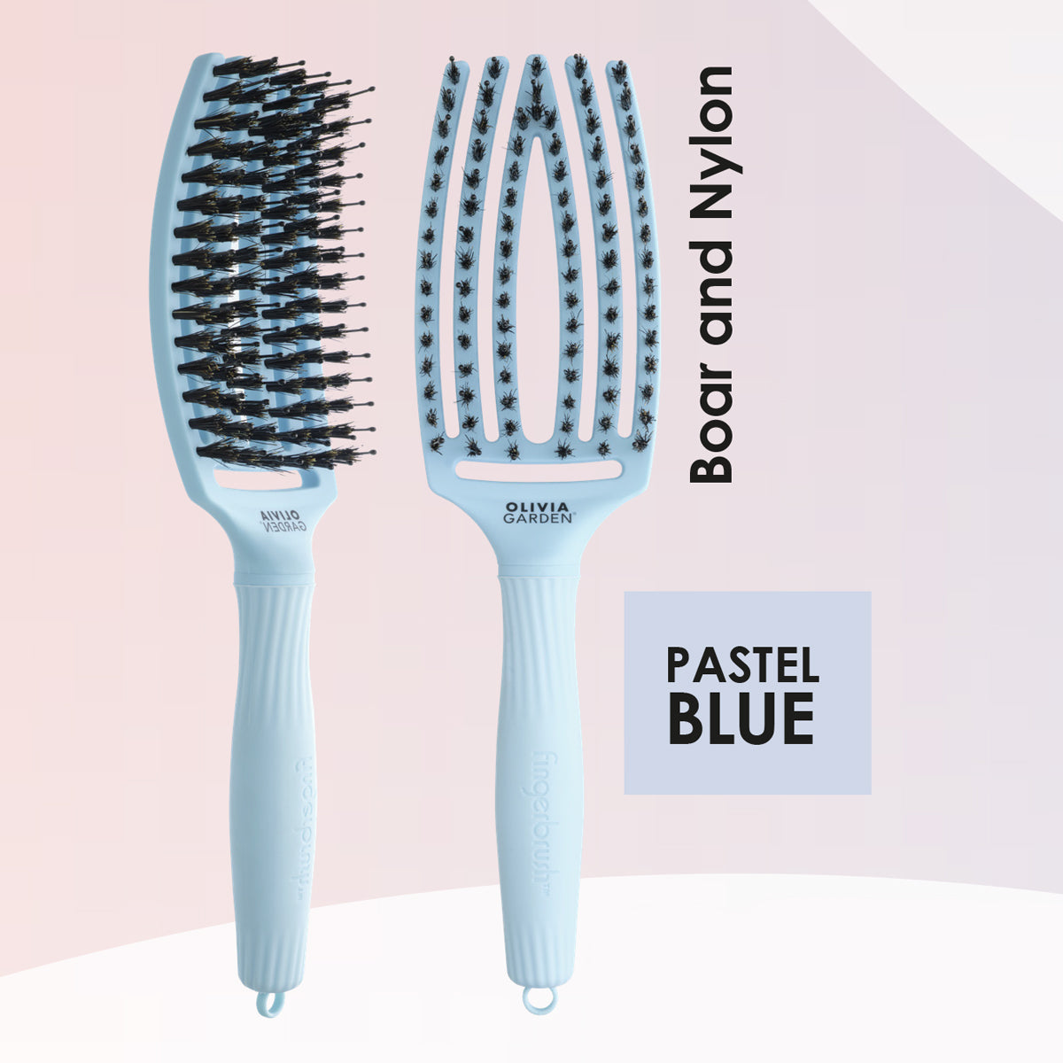 Brosse à doigts Olivia Garden M Care Édition Iconic Love