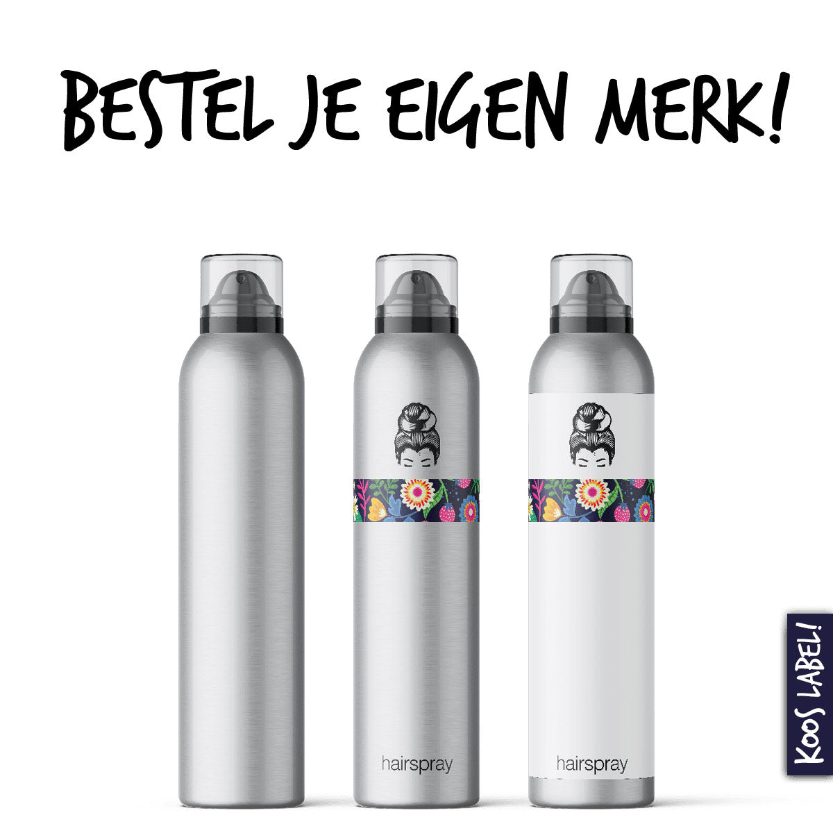 Spray créatif de marque privée 300 ml