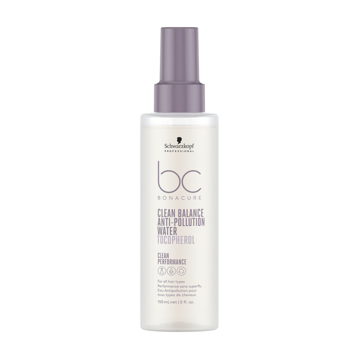 Schwarzkopf BC CP Clean Balance Anti - Pollution Water 150ml - Koosvanderbeek.nl - Schwarzkopf - Leave - in conditioner