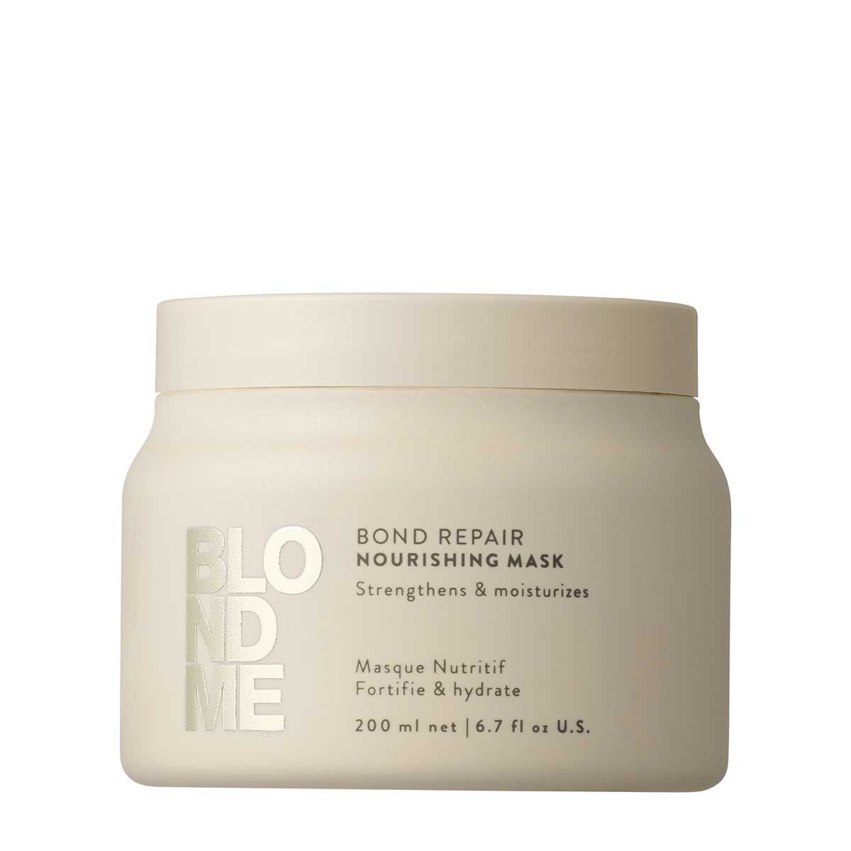Schwarzkopf BlondMe Bond Repair Nourishing Mask 500ml - Koosvanderbeek.nl - Schwarzkopf - Haarmasker