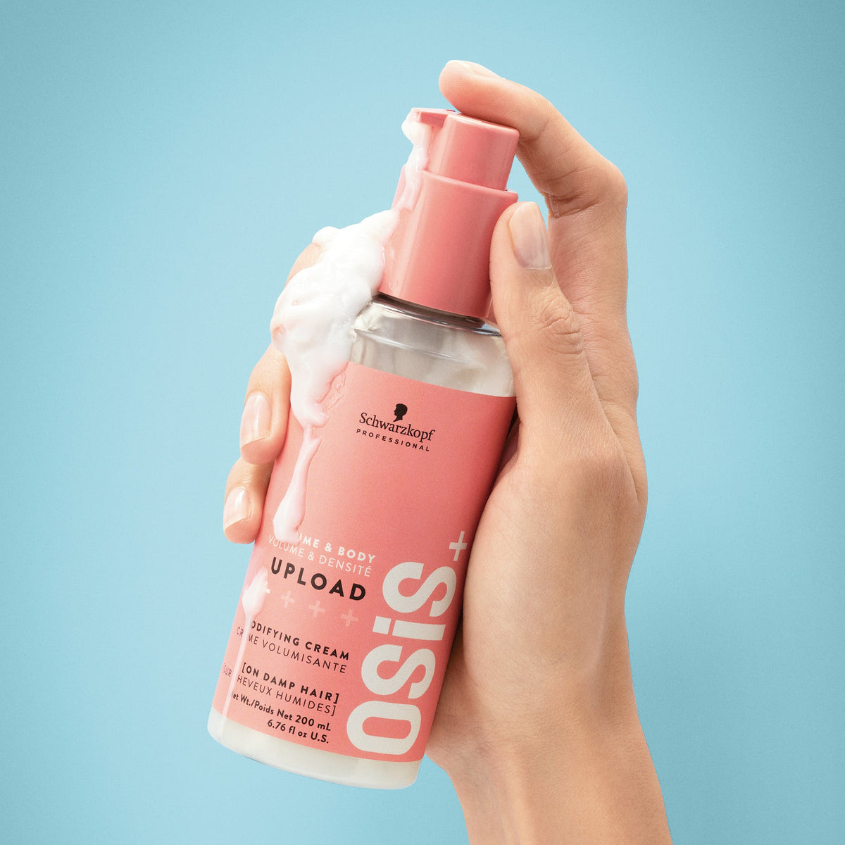 Schwarzkopf Osis+ Upload Volume Cream 200ml - KOOS • alles voor de kapper - Schwarzkopf - Overige styling