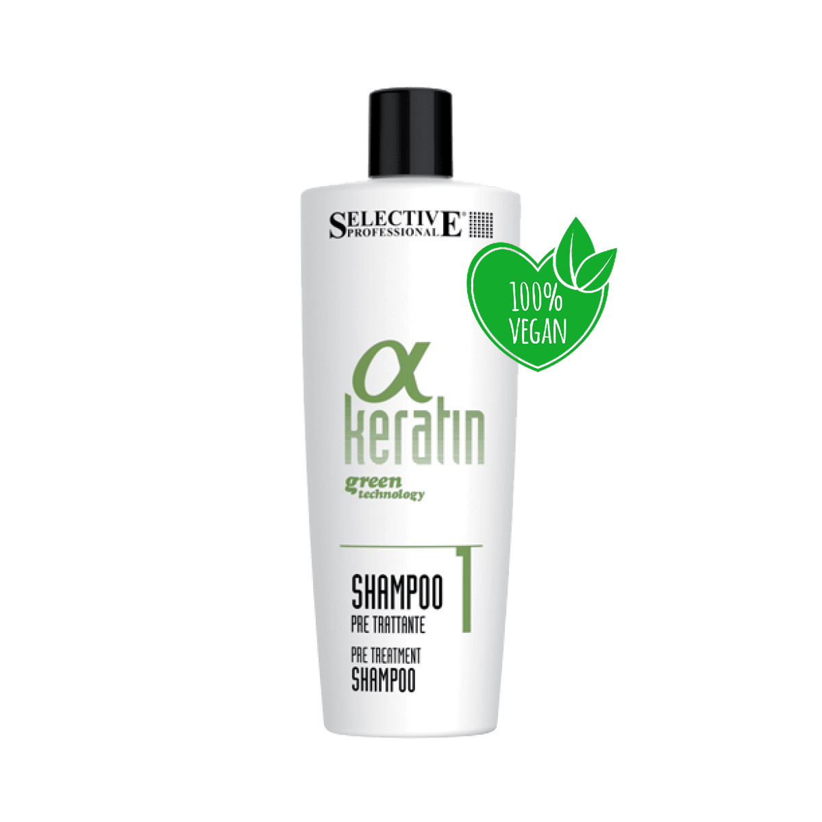 Selective Alpha Keratine Pre Tech Shampoo 500ml - KOOS • alles voor de kapper - Selective Professional - Shampoo