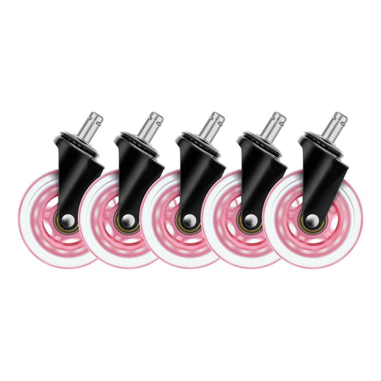 Friseurfahrrad, pinkfarbene Räder, 5er-Set