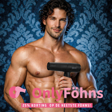 OnlyFöhns -  25% korting op de heetste föhns!