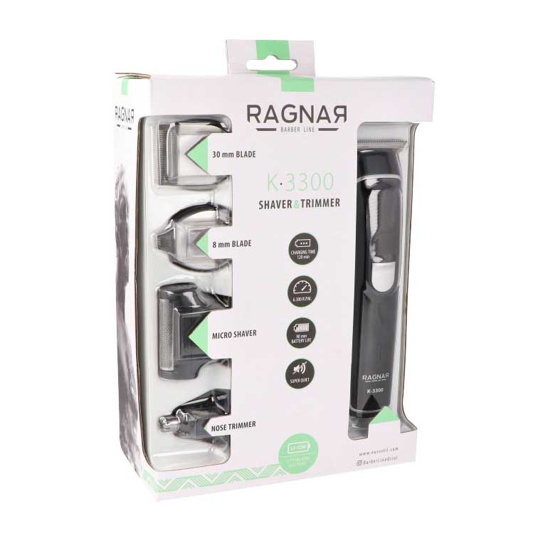 Rasoir et tondeuse 2 en 1 Ragnar K-3300