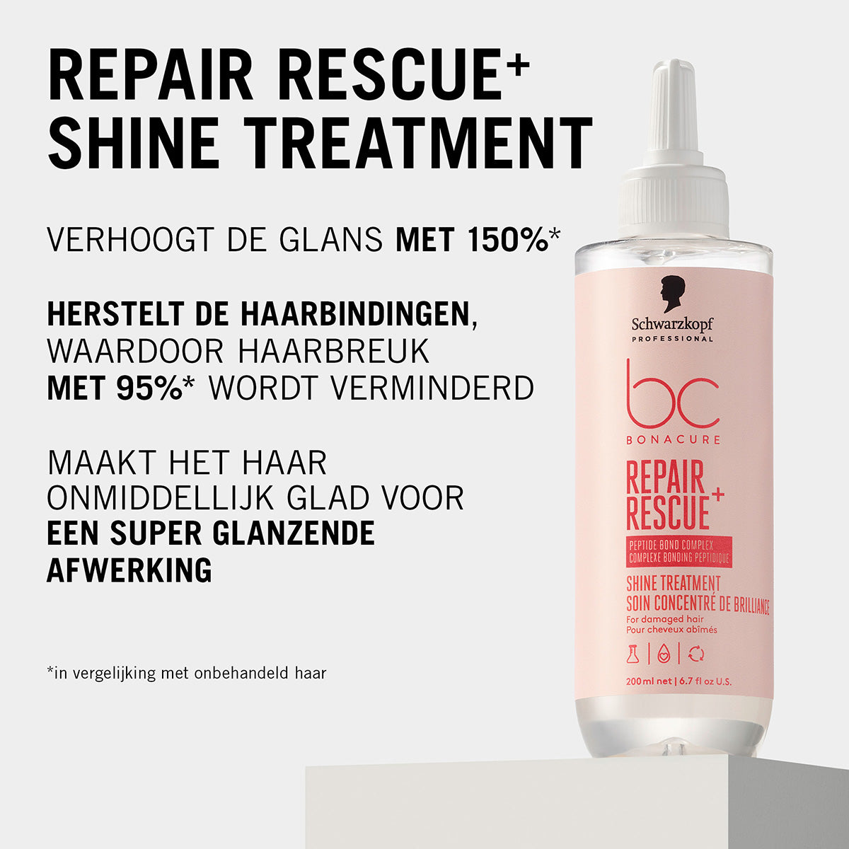 Schwarzkopf BC CP Repair Rescue Traitement Brillance 200ml