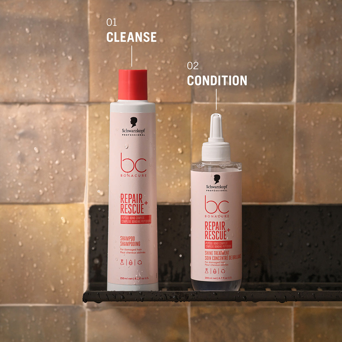 Schwarzkopf BC CP Repair Rescue Traitement Brillance 200ml