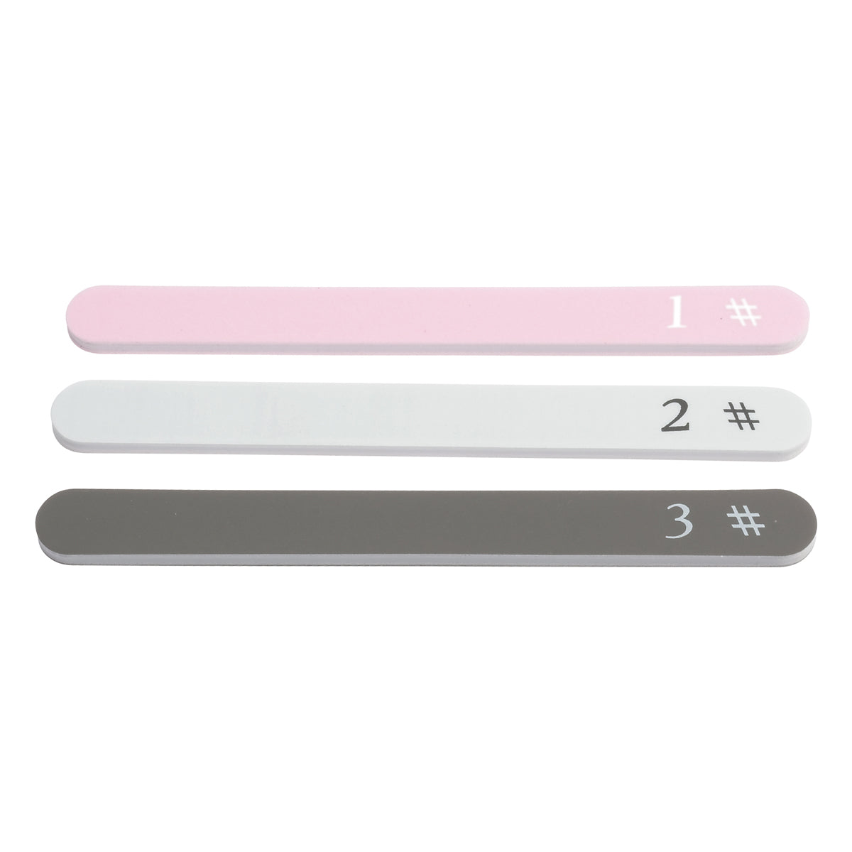 Sibel Nagelfeilen-Set, 3-stufig, 3-teilig