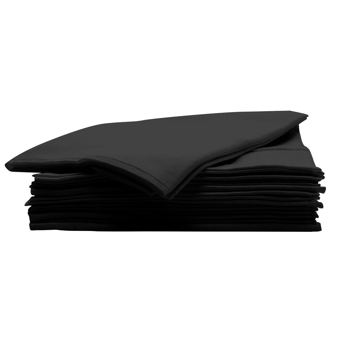 Einweghandtücher Absorb &amp; Dry 40x80cm Schwarz 50 Stück