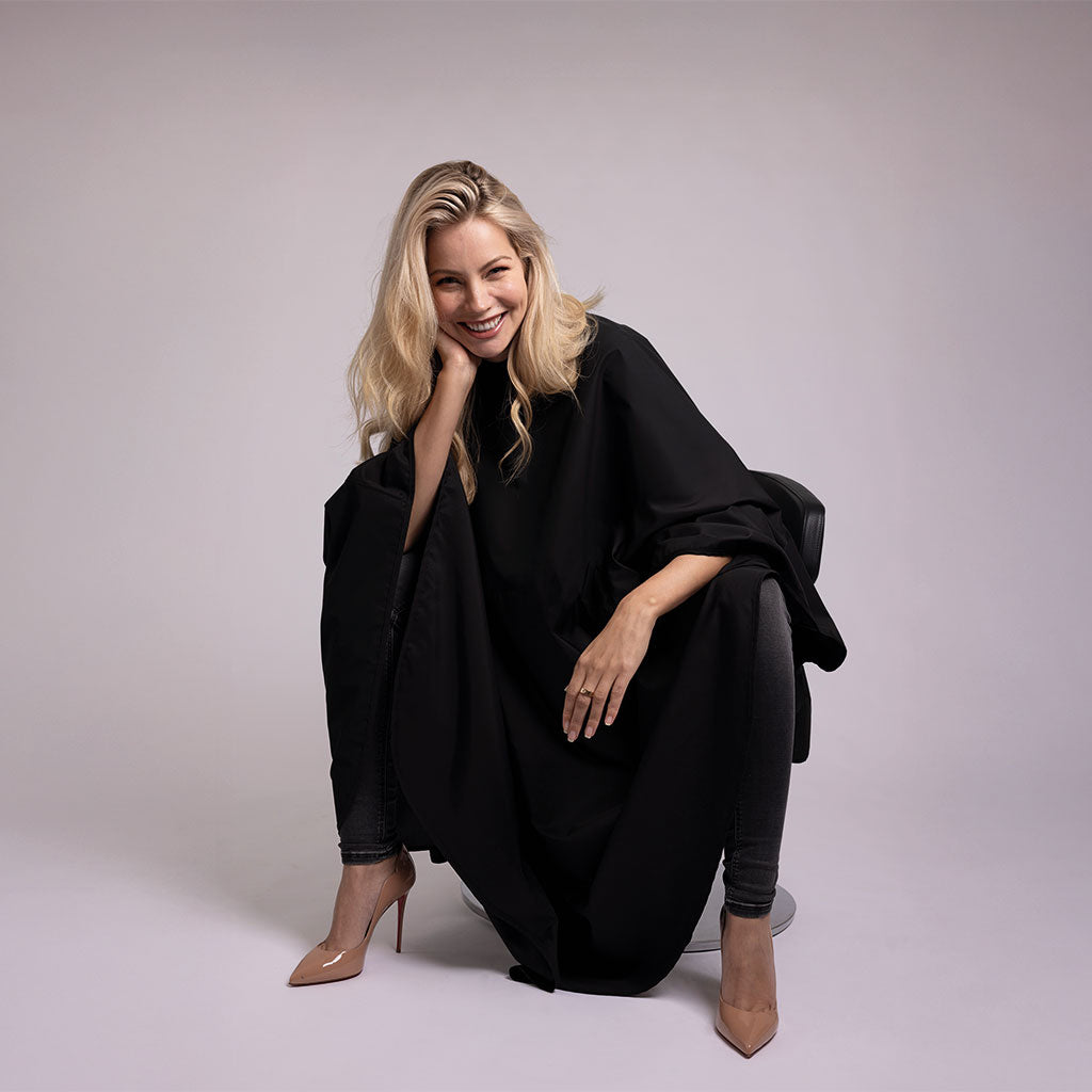 Drap-housse à capuche Trend Design coupe française noir