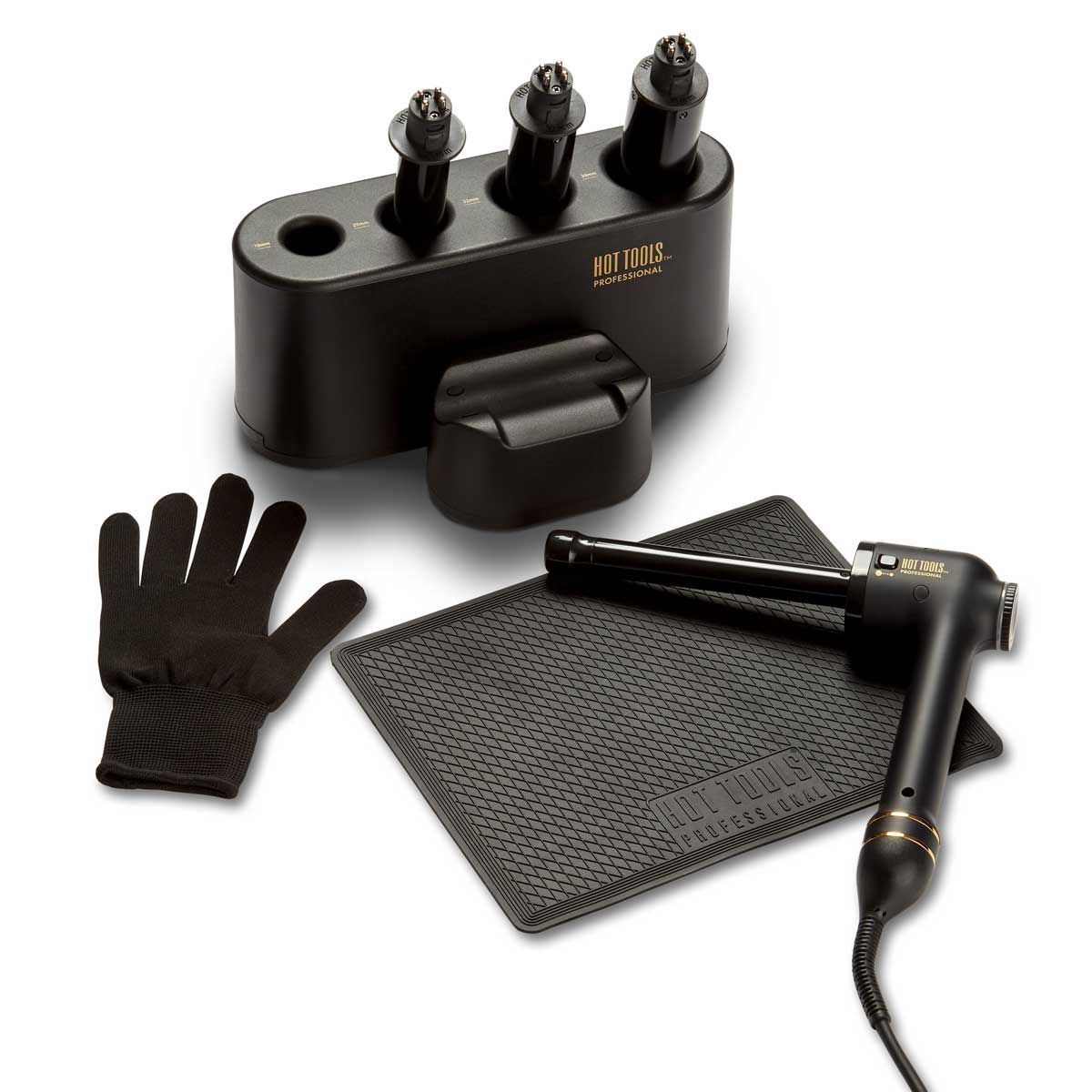Hot Tools Curlstangen-Set Schwarz Gold