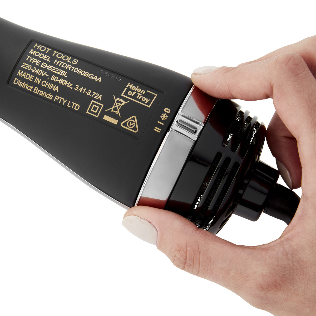 Hot Tools Volumizer Schwarz Gold