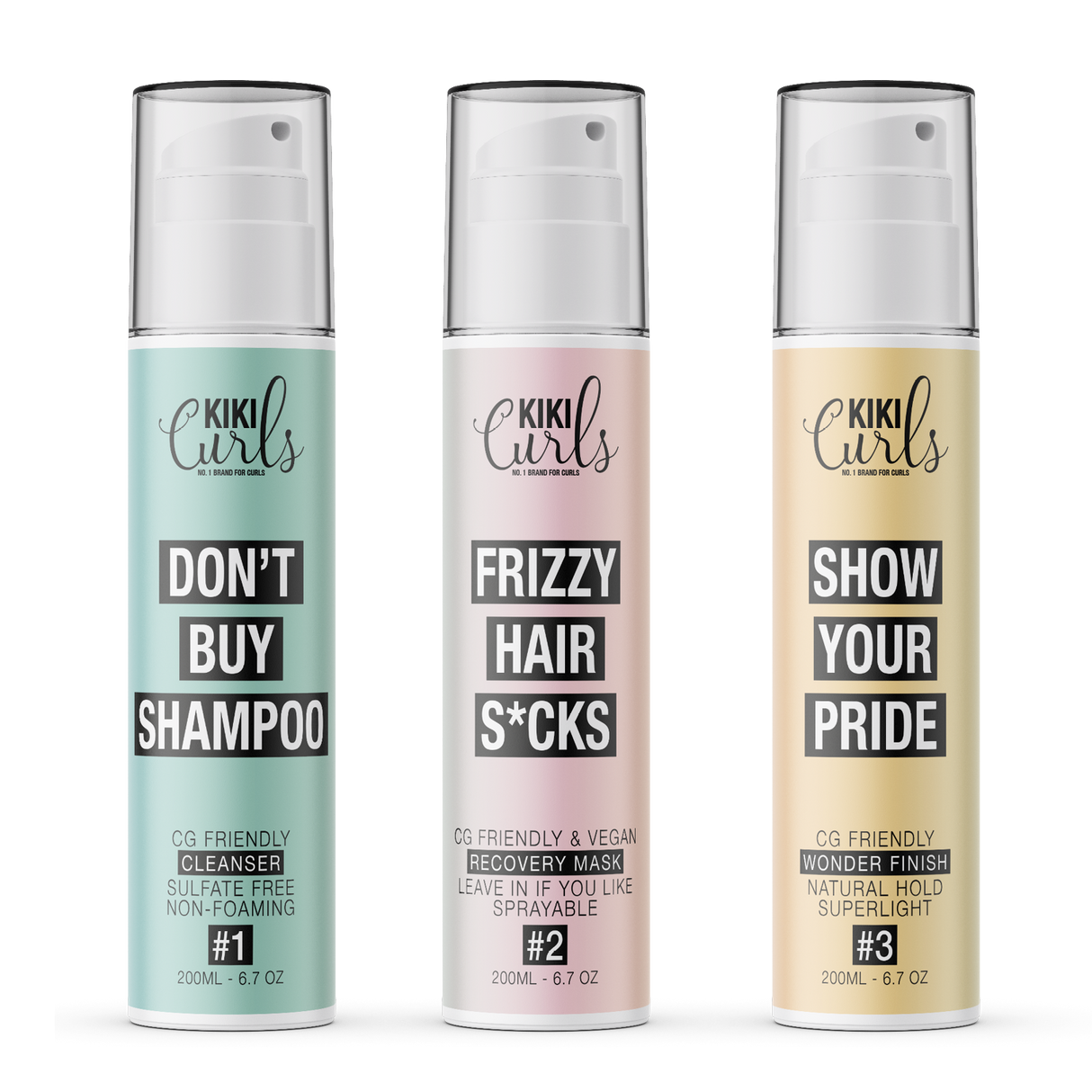 Kiki Curls Heaven in a Box 3 x 200 ml