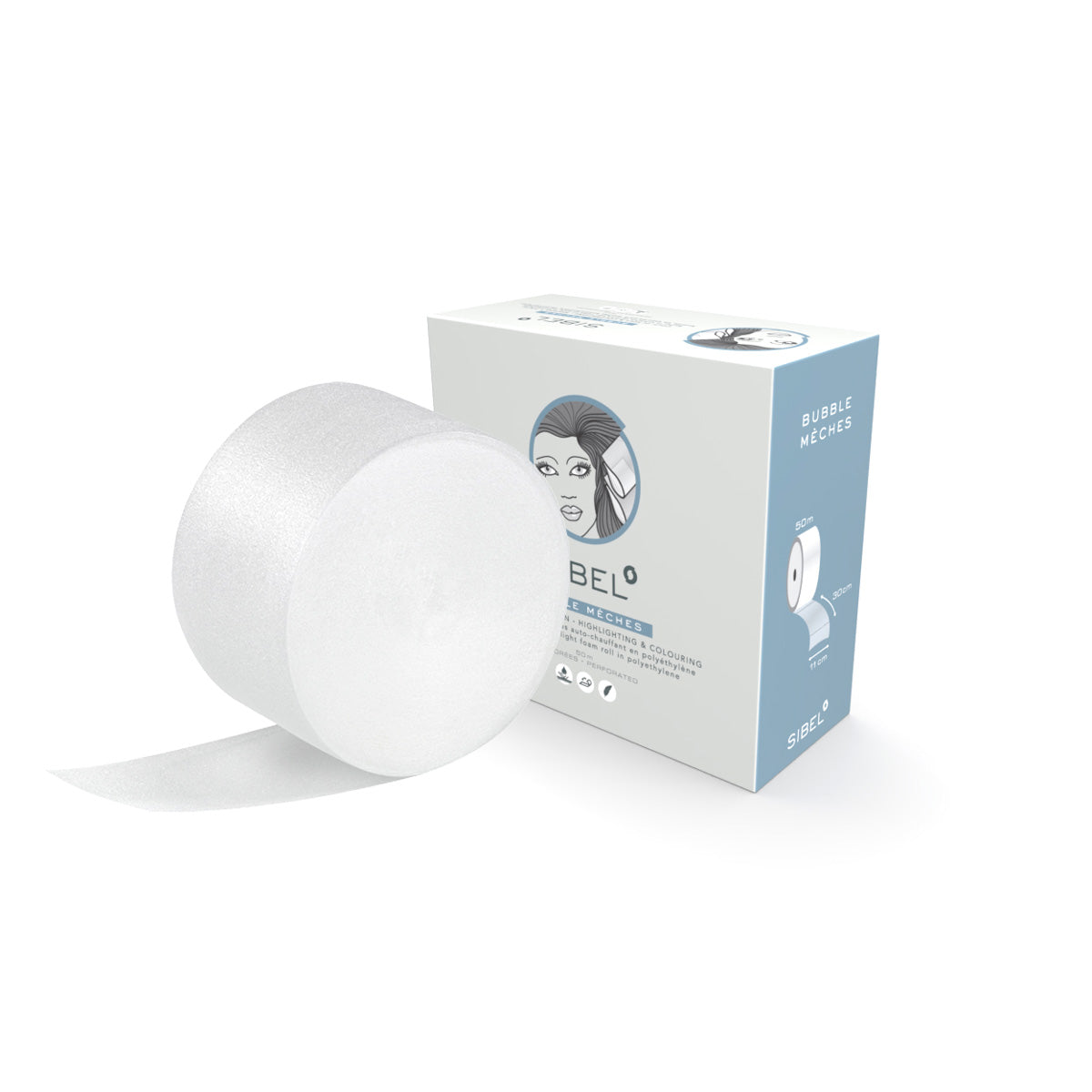 Sibel Foam Wraps 11x30cm 166st