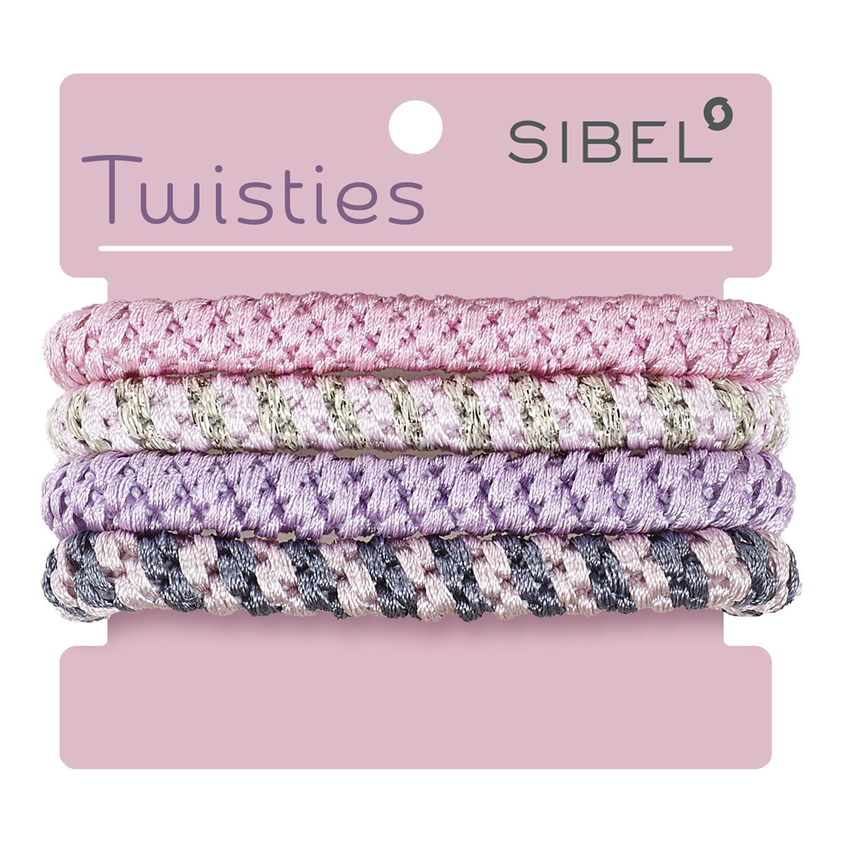 Sibel Twisties Haarelastiekjes 4st