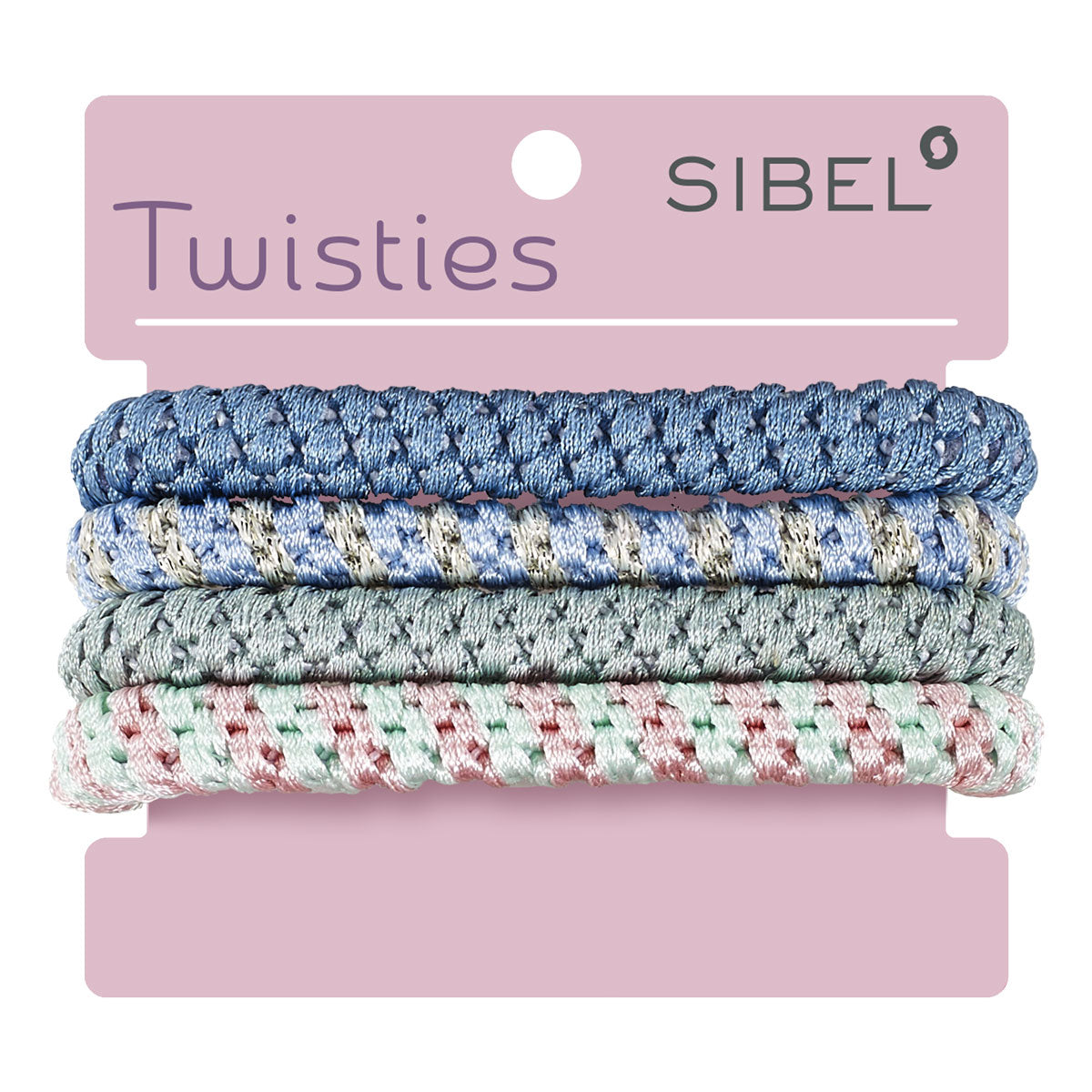 Sibel Twisties Haarelastiekjes 4st