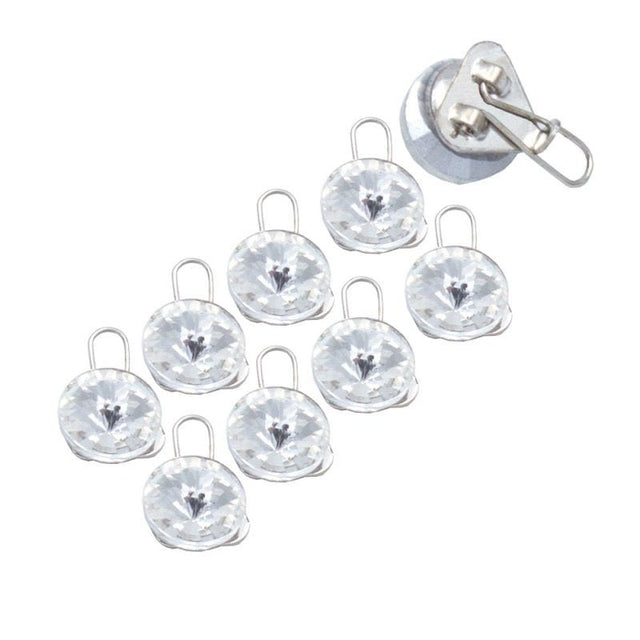 A&A Haarclips Strass 8st - Koosvanderbeek.nl - koosvanderbeek - Haarmode
